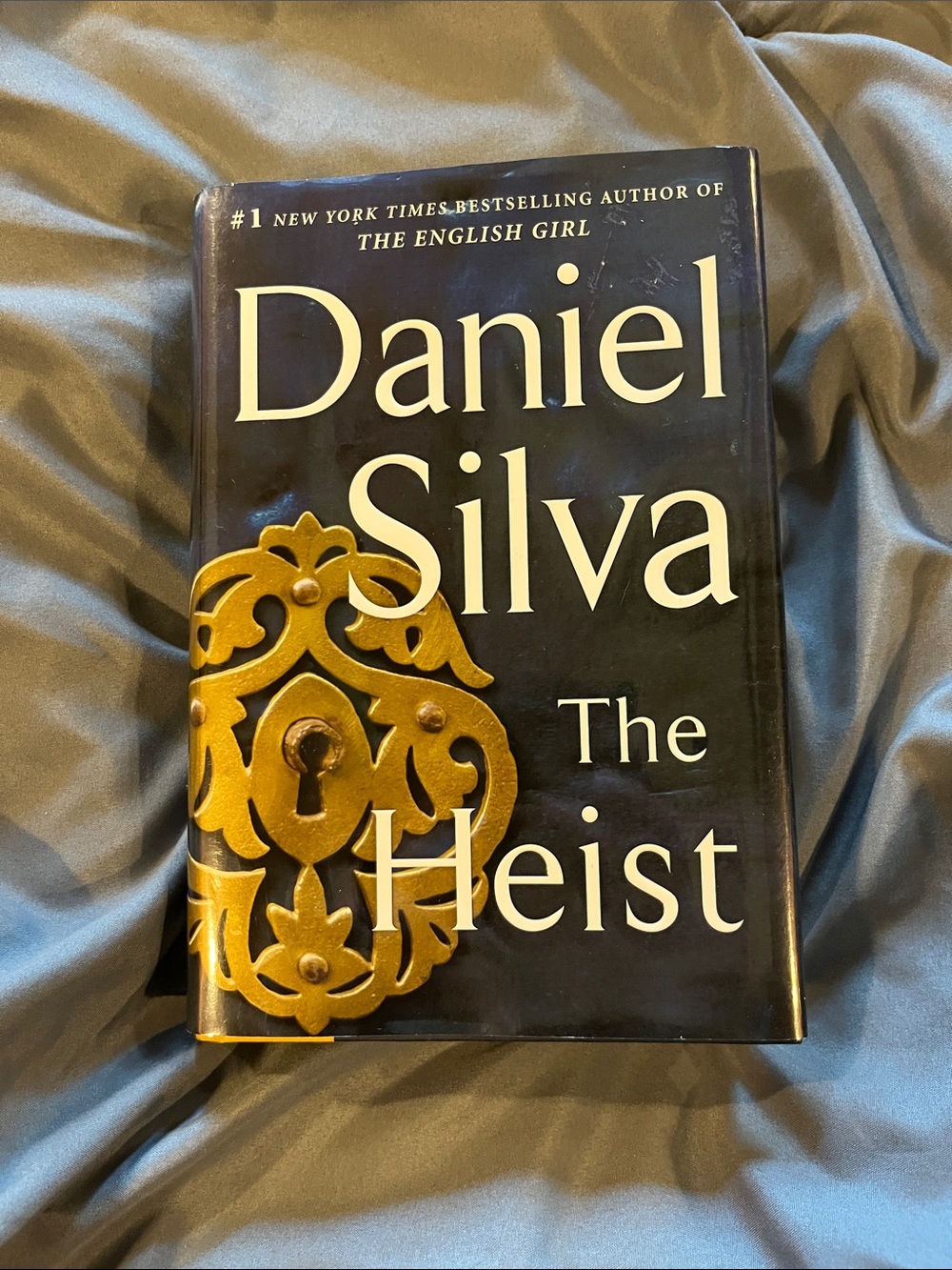 The Heist by Daniel Silva hardback with book jacket, like new